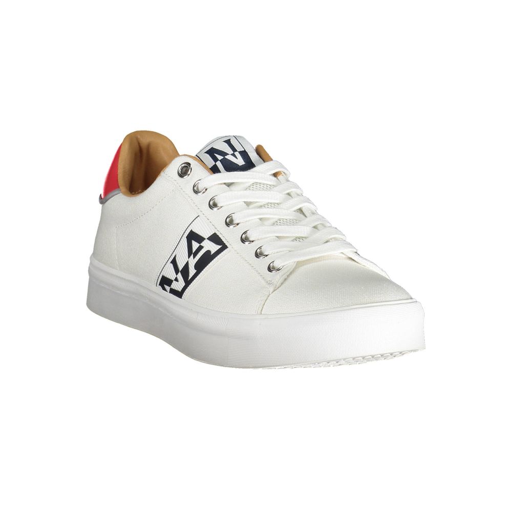 Napapijri White Polyester Men's Sneaker